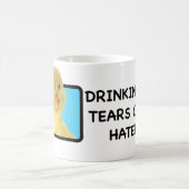 Trinken der Risse meiner Hasser, Babyküken Kaffeetasse (Mittel)