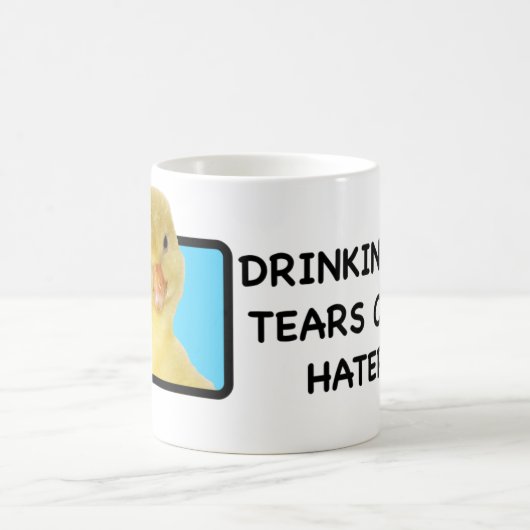 Trinken der Risse meiner Hasser, Babyküken Kaffeetasse (Mittel)