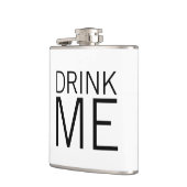 Trinken | Einfach Minimalistisch Flachmann (Links)