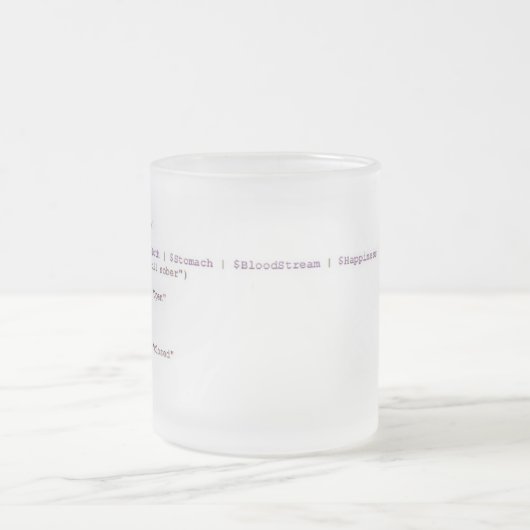 Trinken für das Powershell Scripter Mattglastasse (Mittel)