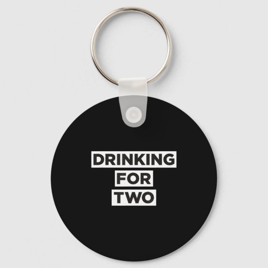 Trinken für Zwei Schlüsselanhänger (Vorderseite)