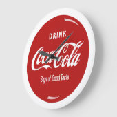 TRINKEN GROßE WANDUHR (Winkel)