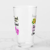 Trinken in meiner Hand, Zehen in der Sonne Glas (Links)