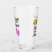 Trinken in meiner Hand, Zehen in der Sonne Glas (Rechts)