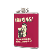 Trinken: Kann den Speicherverlust noch verschlimme Flachmann (Links)