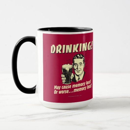 Trinken: Kann den Speicherverlust noch verschlimme Tasse (Links)