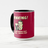 Trinken: Kann den Speicherverlust noch verschlimme Tasse (Vorderseite Links)