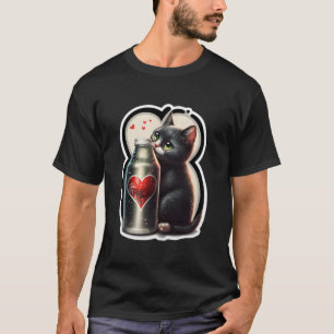 Trinken Lemonade Kitten Paw Soda Pop Meow Sommer T-Shirt