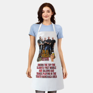 Trinken Schürze des ersten Fotos