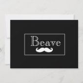 Trinken Sie Anzug auf - Sei mein Trauzeuge Einladung (Rückseite)