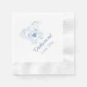 Trinken Sie auf mich! Boxer Wedding Napkins Serviette (Vorderseite)