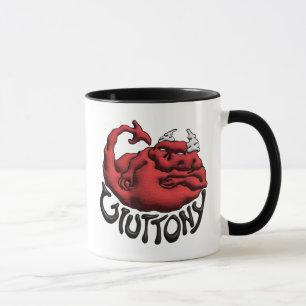 Trinken Sie aus Ihrem Sünden-Völlerei-Mug Tasse