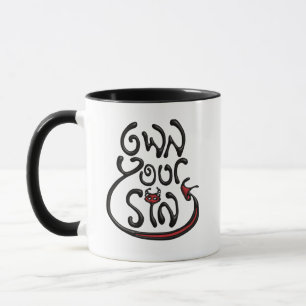 Trinken Sie aus Ihrem Sündenfaultier-Mug Tasse