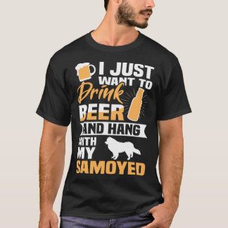 Trinken Sie Bier und halten Sie sich mit meinem ge T-Shirt