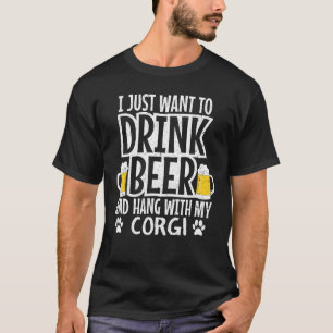 Trinken Sie Bier und halten Sie sich mit meinem Ko T-Shirt