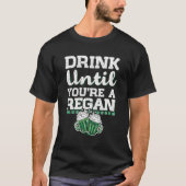 Trinken Sie, bis Sie ein Regan St Patrick's Day Ge T-Shirt (Vorderseite)