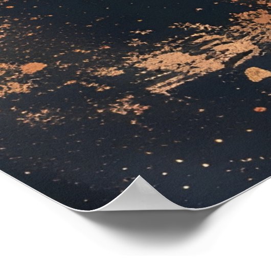 Trinken Sie, bis Sie glauben Bigfoot Sasquatch Bie Poster (Ecke)