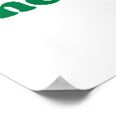 Trinken Sie das ganze Shirt Poster (Ecke)