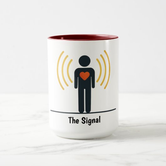 Trinken Sie das SIgnal Tasse (Zentrum)