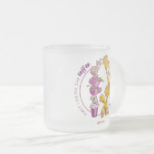 Trinken Sie den Kaffee, machen Sie die Dinge Mattglastasse (VorderseiteRechts)