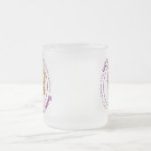 Trinken Sie den Kaffee, machen Sie die Dinge Mattglastasse (Mittel)