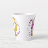 Trinken Sie den Kaffee, tun Sie das, was Milchtasse (Vorderseite)