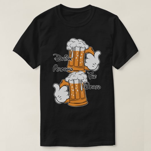 Trinken Sie den klassischen T - Shirt der Welt (Design vorne)