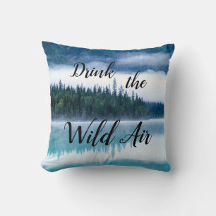 Trinken Sie die freie Luft Kissen