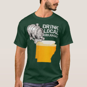 Trinken Sie die handgemachte Arkansas-Kapsel. T-Shirt