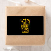 Trinken Sie einfach Bier (Insitu)