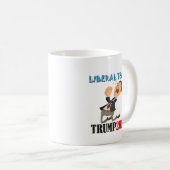 Trinken Sie einige liberale Risse! Kaffeetasse (VorderseiteRechts)