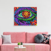 Trinken Sie es in - Leinwand drucken (Insitu (Wohnzimmer))