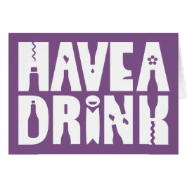 TRINKEN Sie etwas (klein)