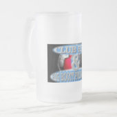 trinken Sie etwas Mattglas Bierglas (Vorderseite Links)