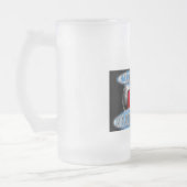 trinken Sie etwas Mattglas Bierglas (Links)