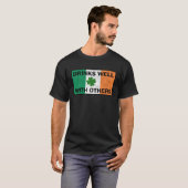 Trinken Sie gut mit anderen irischen Flag St Patri T-Shirt (Vorne ganz)
