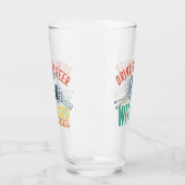 Trinken Sie gutes Bier mit guten Freunden Funny Sk Glas (Links)