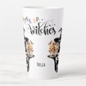 Trinken Sie Hexen Funny Halloween Weihnachtsgesche Milchtasse (Vorderseite)