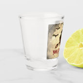 Trinken Sie Hexen leckeres Halloween Schnapsglas (Links)