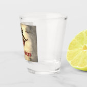 Trinken Sie Hexen leckeres Halloween Schnapsglas (Rechts)
