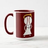 TRINKEN SIE IHR GLAUBEN. TÄTIGEN SIE WIE EIN TIEF. TASSE (Links)