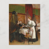 Trinken Sie ihre Gesundheit Postkarte (Vorderseite)