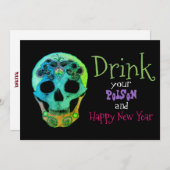 Trinken Sie Ihre Tränke und freuen Sie sich auf di Einladung (Vorne/Hinten)