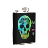 Trinken Sie Ihren giftigen angesagten Kolben Flachmann (Rechts)