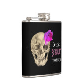 Trinken Sie Ihren giftigen angesagten Kolben Flachmann (Rechts)