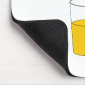 Trinken Sie Ihren Saft Shelby Mousepad (Ecke)