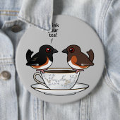 Trinken Sie Ihren Tee! Button (Beispiel)