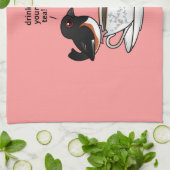 Trinken Sie Ihren Tee! Handtuch (Gefaltet)