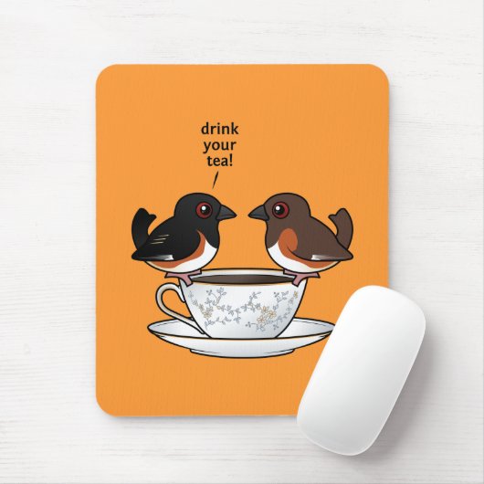 Trinken Sie Ihren Tee! Mousepad (Mit Mouse)