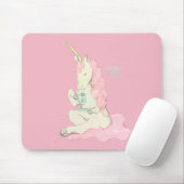 Trinken Sie Kaffee u. Tee mit mir - Mausunterlage Mousepad (Mit Mouse)